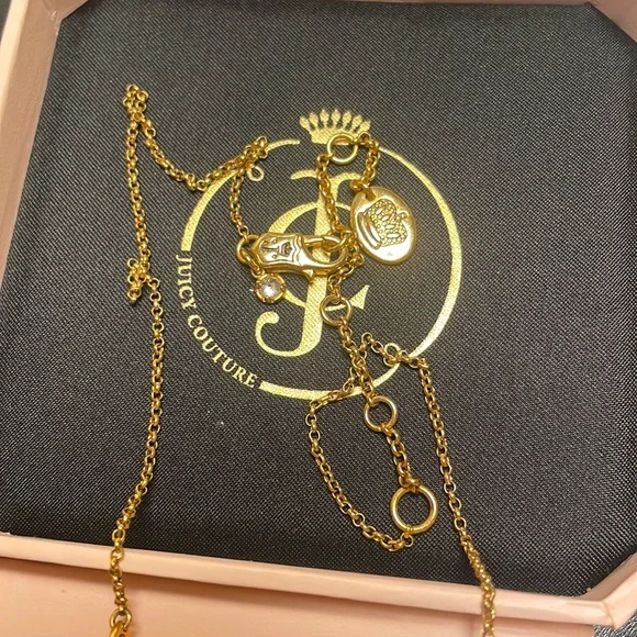 Juicy Couture Gold-Tone Watermelon Charm Necklace 🍉 - Picture 4 of 8